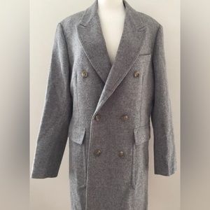 JCrew Double Breasted Topcoat
